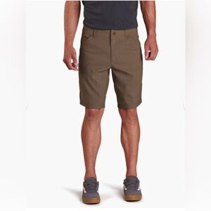 Kuhl Men Renegade Shorts 36 x 9 Olive Green Hiking Outdoors Gorpcore Hiking
